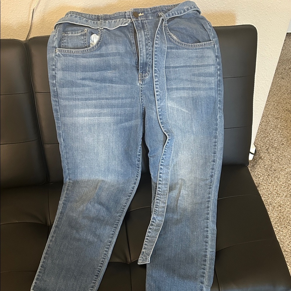 a.n.a Blue Ankle & Cropped Women's Jeans